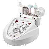 5 in 1 Professional Facial Microderm Machine，Mcwdoit Skin Care Beauty Device with Kit，68cmHg Strong Suction Power