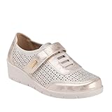 mysoft 200. Zapato Deportivo Calado Mujer Platino 40