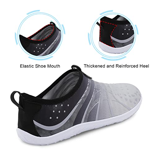 Image of Spesoul Womens and Mens Water Shoes Breathable Quick Dry Soft Barefoot Aqua Socks for Hiking Swim Beach Surf Yoga Sport