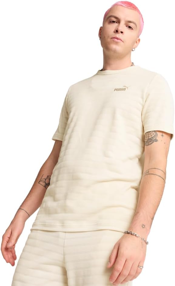 Puma Mens Essentials Elevated T-Shirt