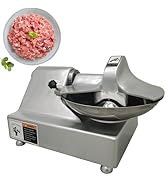 Banfluxion 550W 5.5L Commercial Meat Vegetable Food Processor 110V Tabletop Electric Food Cutter ...