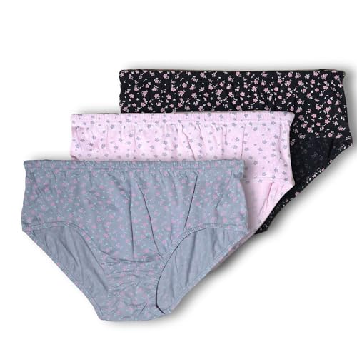 Image of LEAH Plus Size Women Premium Panties Hipster Mid Raise Brief Panty