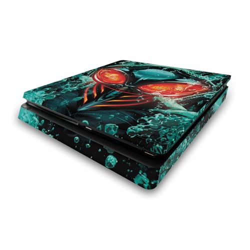 Couverture bande dessinée PS4 Slim Manta Noire : vinyle adhésif officiel DC