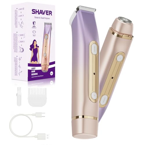 RUIM 2 in 1 Bikini Trimmer & Facial Hair Remover