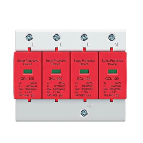 Dispositif de protection contre les surtensions basse tension AC 385V module SPD 2P 60KA