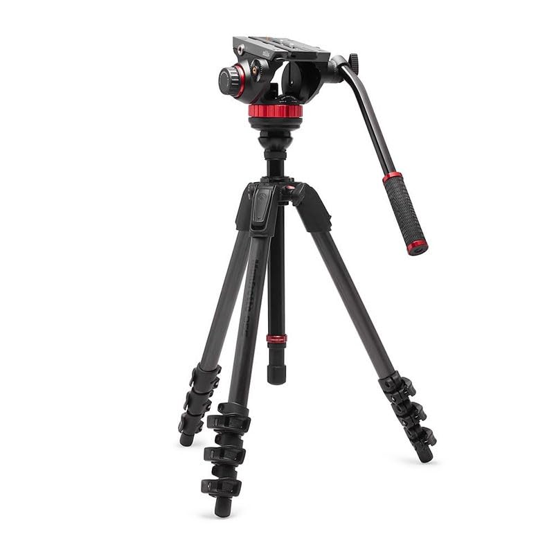 Amazon | マンフロット(Manfrotto) MVH502AHビデオ雲台+055カーボン