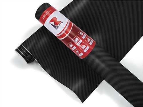 3M 2080 Series CF12 Black Carbon Fiber - 5ft x 2ft - 10sq ft - Dual Cast 3D Weave Embossed Vinyl Car Wrapping Film - Vehicle Sheet Roll