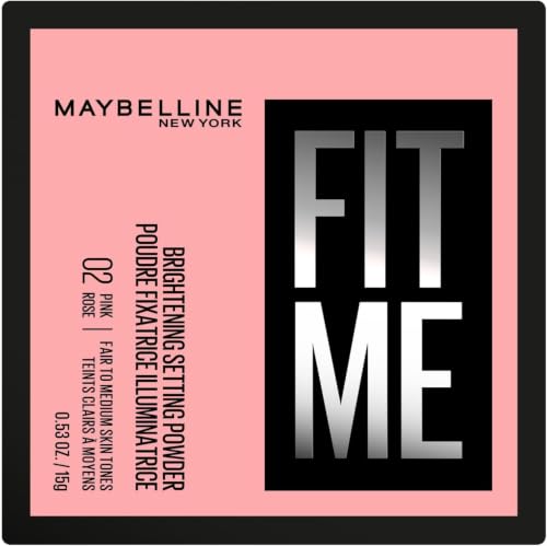 Maybelline New York Fit Me Poudre Libre Fixatrice Brightening Pink