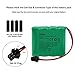 iMah AA 4.8V RC Battery Pack with SM-2P Plug 2000mAh Ni-MH High Capacity for RC Car Trucks Also Replace The Ni-CD AA 700mAh 4.8V Battery SM-2P Plug | Ryme B40