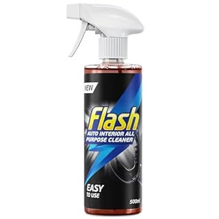 Flash Car Care Automotive All-Purpose Interior Cleaner 500ml, Easy To Use Car Interior Cleaning Spray, Safe For All Interior Surfaces Including Fabrics