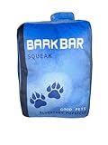 BARKBAR Squeak - Extra Soft Plush Squeaky Dog Toy - Funny Dog Toys - Puppy Toys - Cute Plushie for Puppies - Blueberry Pups (Blue)