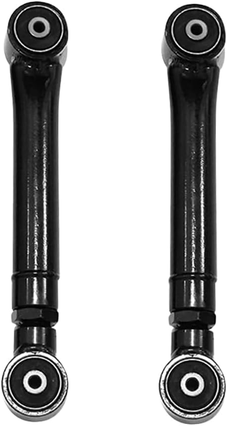 SCITOO Adjustable Rear Upper Control Arms fit for Grand for Cherokee 1993-1998 for TJ 1997-2006 for Wrangler 1997-2006 for Improved Suspension Performance - Black Set of 2