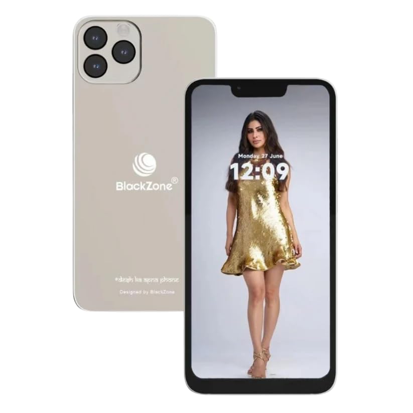 BLACKZONE Aviator (12GB RAM, 128GB ROM) | 6.3" HD IPS Display | Android 14 | Snapdragon 710 | 20MP Selfie Camera | 5000 mAh | Dual SIM 4G Smartphone (Gray)-image-18