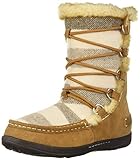 Leder. WOOLRICH Damen Aspen Creek Schneestiefel, Honig, 38 EU