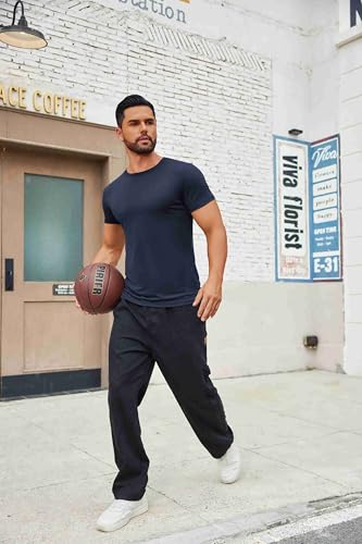 COOFANDY Men's T Shirt Short Sleeve Crew Neck T-Shirts Casual Summer Classic Basic Tees4