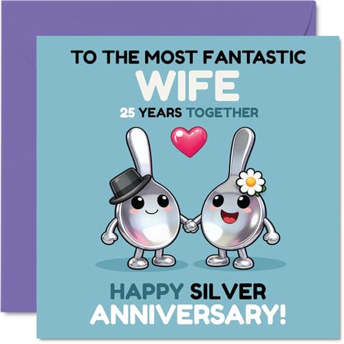 Carte Anniversaire 25e Anniversaire Mariée