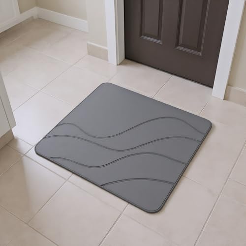 Tapis de bain absorbant pour sol sec et sécurisation des aînés - 4