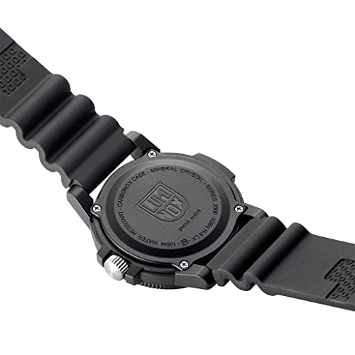 ルミノックス LUMINOX 腕時計 Sea Bass Carbonox グリーンロゴ X2.2003 ネイビー 44mm 日本未発売モデル スイス製 [並行輸入品] 商品画像3