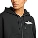 New Balance Women's Linear Heritage Fleece Full Zip, Black, Small
