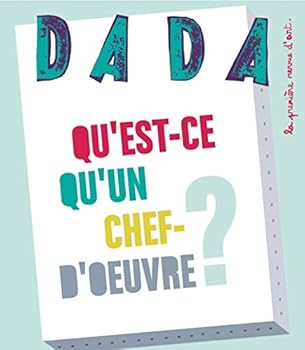 Hardcover Qu'est-ce qu'un chef-d'oeuvre (Revue Dada 156) [French] Book