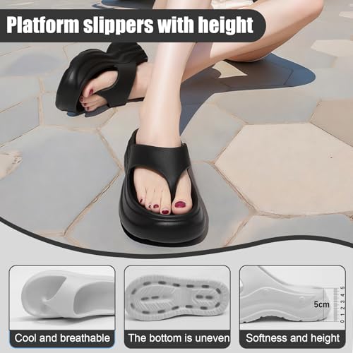 Unisex Open Toe Flip Flops Thong Sandals Lightweight Adjustable Beach Casual Walking Slides for Everyday Use Pool Party3