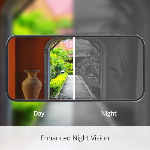 I Smart Home Security Flood Light with Wi-Fi Amplifier (Up to 100ft Booster), Built-in Camera with Night Vision, Microphone, Sound Speaker, Adjustable Timer, IP65 Weather Resistant – LED Lighting - Image 5