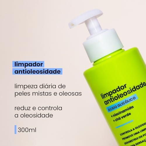 Limpador Antioleosidade 300ml Sallve Niacinamida