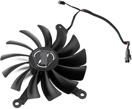 CF1015U12S 1X95MM 2X87MM Radeon RX 6700XT 6750XT GPU Fan Compatible with SWFT 309 Radeon RX 6700 XT 12GO Graphics Card FanB-Fan