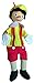 Sycomore MA35005 - Marionnette à Main 35 cm - Pinocchio - MA35005