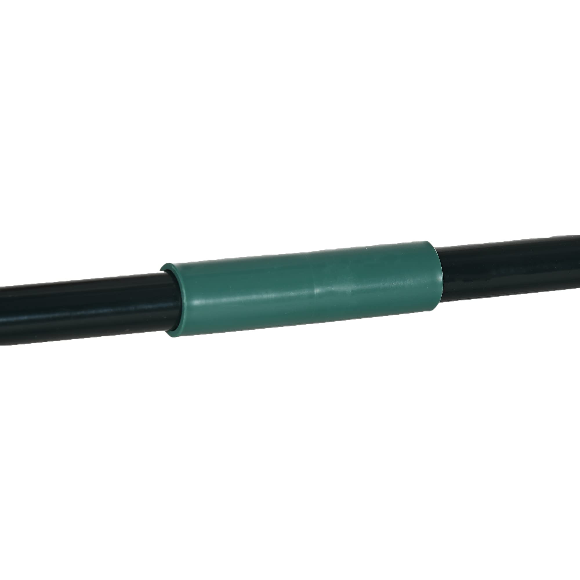 Outsunny Juego de 3 Enrejados de Jardín Soportes para Plantas Trepadoras con Marco de Acero para Frutas Verduras Flores Decoración Exterior Patio Terraza 38x38x182 cm Verde