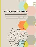  Hexagonal graph paper Notebook: Hexagonal graph paper Composition Notebook 200 Page\'s