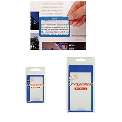 ProFolio by Itoya, Pocketlens, Compact Magnifier - 3 x 5 7/8 inches