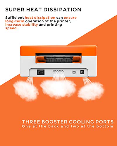 K Comer Thermal Shipping Label Printer Compatible With Windows/Mac/Linux #TOP3