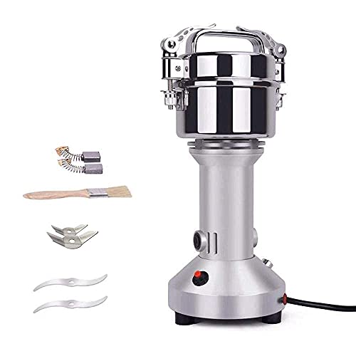 RongJian Kaffeemühle Burr Grain Crusher Kapazität Haushalt Chinesische Kräutergewürzmühle Grinder Ele(Crusher) – Bild 5