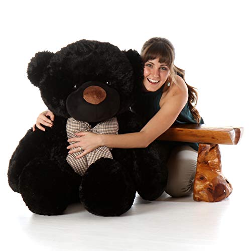 Image of Giant 4 Feet Teddy Bear - 48 Inch Soft Plush Toy Gift for Girls, Boys, Wife or Girlfriend (Black)