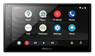 Pioneer SPH-DA160DAB Mechafree 6.8” Capacitive touchscreen multimedia player with Apple CarPlay, Android Auto and USB Mirroring for Android. Bluetooth, DAB/DAB+ Digital Radio, 13-band GEQ.