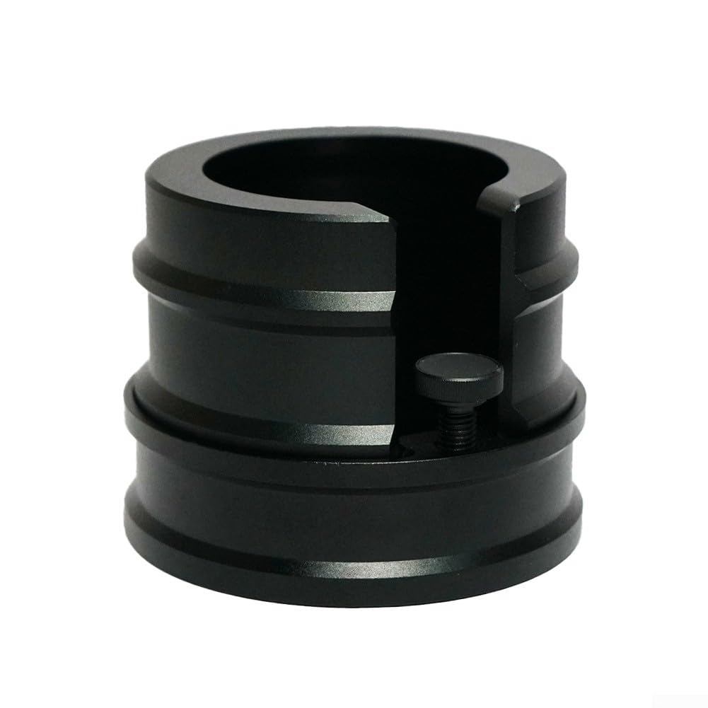 Support tamper café pour porte-filtre 54mm au design de cuisine noir