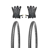 2X 28 Zoll Fahrradreifen Set 700x45c Resul-Kujo inkl. Schlauch AV