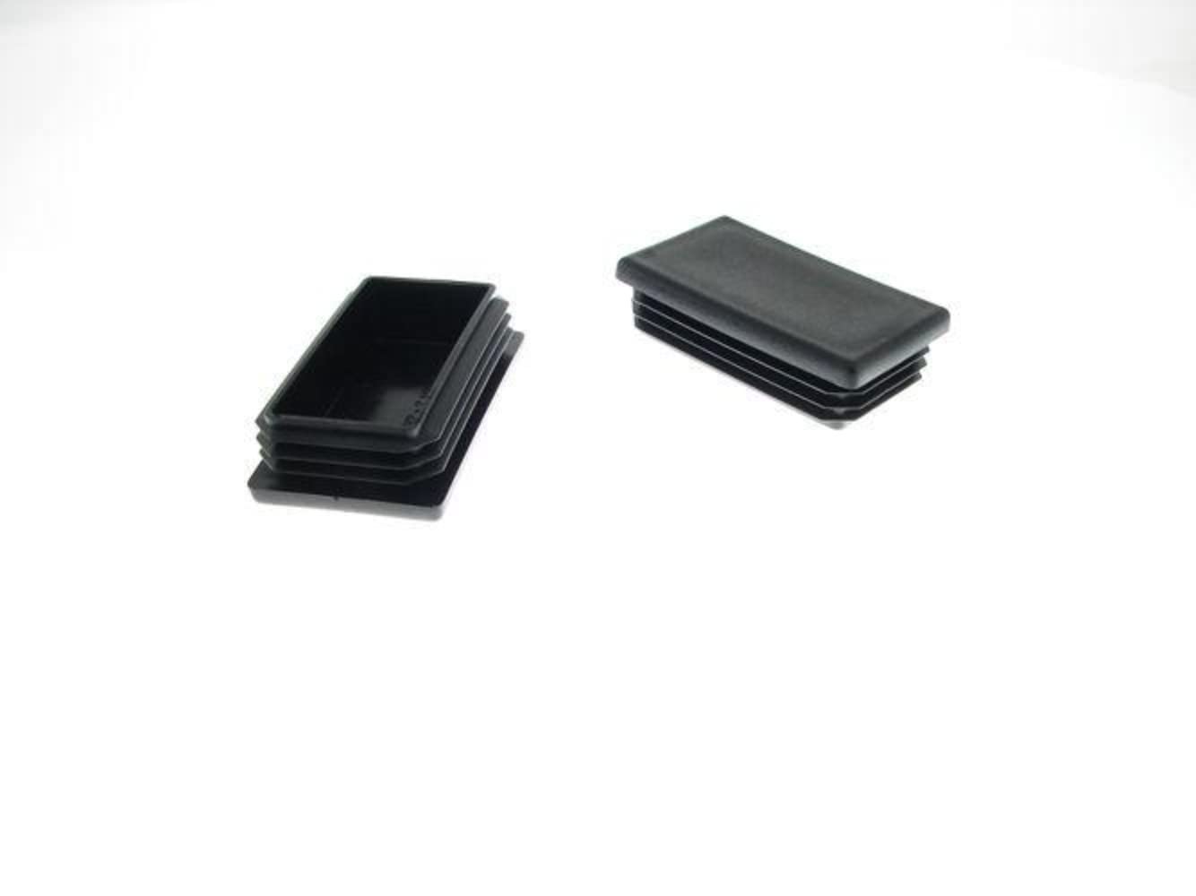 2 Pack 1-1/2" x 2-1/2" Rectangular Tubing Plugs RER-1.5X2.5-12-16
