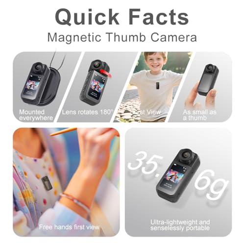 Zyyini Zyyinivjyitxu1kh-11 Cámara 1080P Compacta miniatura 2