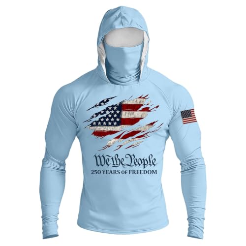 Sudadera sin mangas hombre con estampado deportivo bandera UU. especial Halloween azul