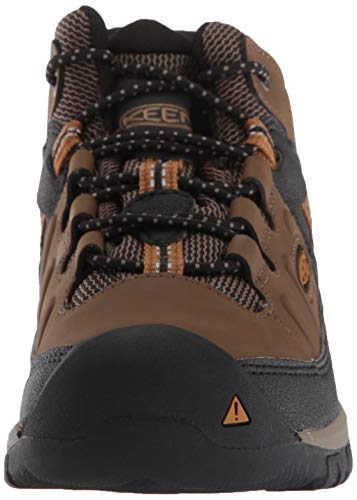 Keen Big Kid's Targhee Mid Height Waterproof Hiking Boot, Dark Earth/Golden Brown, 6 Bk (Big Kid's) Us #TOP1