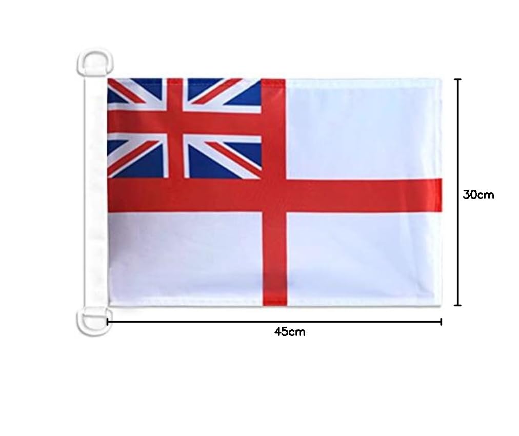 AZ FLAG Tischflagge Britischer Blue Ensign – 15x10 Cm, Mit Ständer