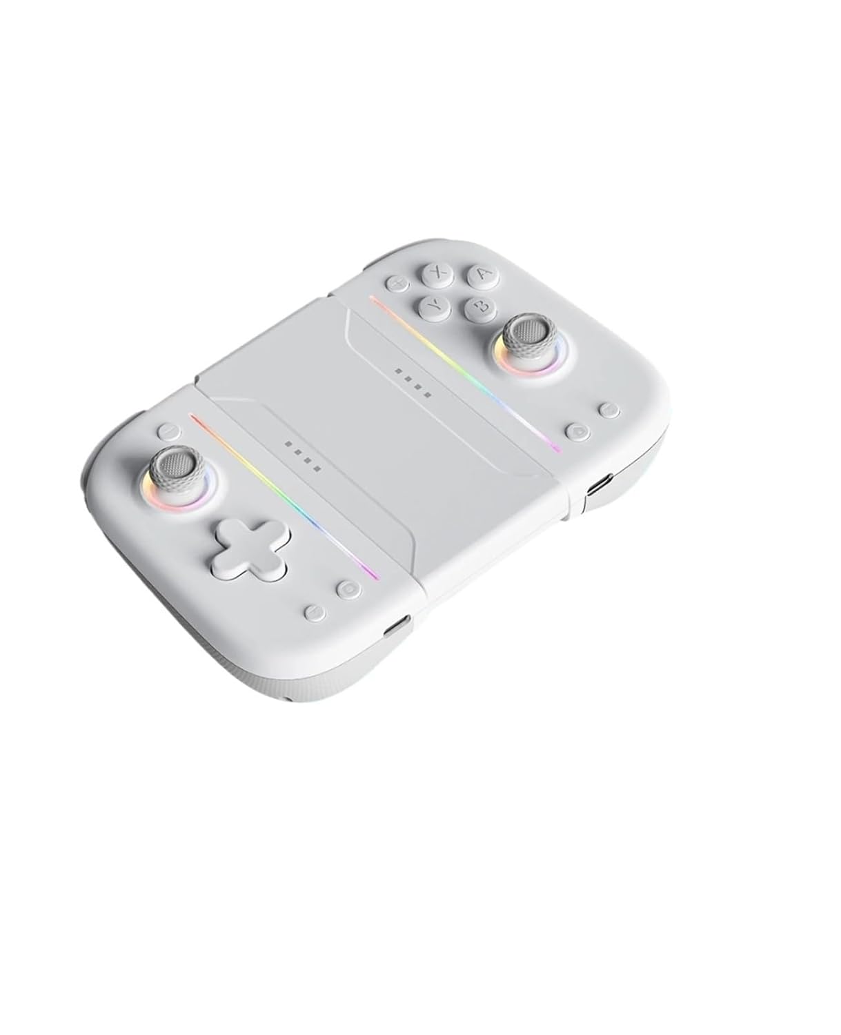 Compatible For Gaming Consoles Wireless Joy‑Pad Controller With Adjustable Vibration(White Pink)
