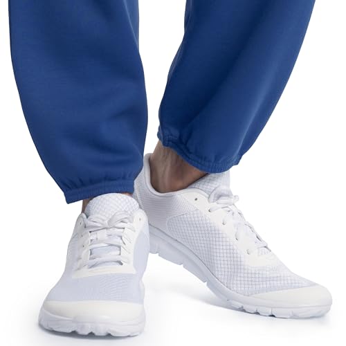 Image of Fruit of the Loom Eversoft Fleece Elastic Bottom Sweatpants with Pockets, Relaxed Fit, Moisture Wicking, Breathable
