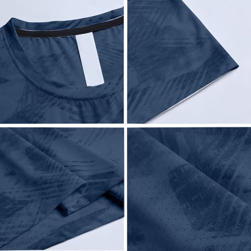 Hauts graphiques pour hommes amples : t-shirts décontractés d'été contre la chaleur