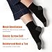 30 Pairs Mens Ankle Socks Size 10-13 - Black Socks for Men Comfortable Fit All-Day Wear Athletic Casual