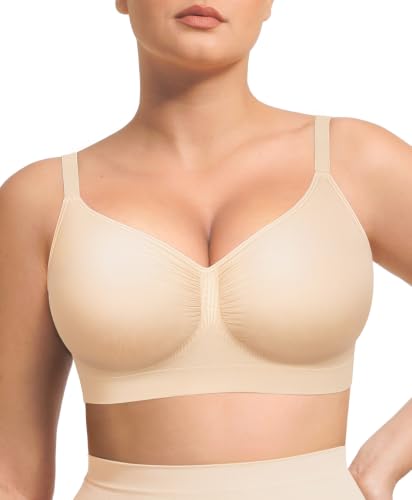 Image of Lover-Beauty Bralettes for Women Wireless Stretch Unlined Everyday Bra