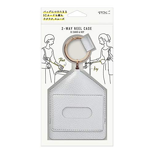 Amazon.co.jp: ミドリ パスケース キー&パスケース 2ウェイ