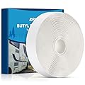 Kohree Butyl Tape White 1 Pack, 1/8" x 3/4" x 30 ft, Butyl Sealant Tape RV Putty Rubber Seal Tape Leak Proof for RV Repair, Window, Boat Sealing